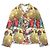 Dolce & Gabbana Giacca in lino e cotone nera Dolce&Gabbana Multicolore