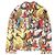 Dolce & Gabbana Giacca in lino e cotone nera Dolce&Gabbana Multicolore - vista 4