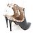 Pumps in pelle Rockstud Valentino Garavani Nero - vista 3