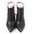 Pumps in pelle Rockstud Valentino Garavani Nero - vista 4