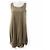 Autre Marque DAISY LIN Einteiler aus Triacetat-Velours Daisy Summer Grün Khaki
