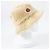 Cappello a secchiello in pelle di pecora Fove di Hermès Beige - vista 2