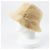 Cappello a secchiello in pelle di pecora Fove di Hermès Beige - vista 4