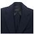 Autre Marque Lardini Chester Mantel aus Wolle und Acetat Blau Marineblau - Ansicht 2