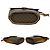 Céline Borsa a tracolla Celine Macadam Triomphe in pelle Marrone Bronzo - vista 7