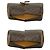 Céline Borsa a tracolla Celine Macadam Triomphe in pelle Marrone Bronzo - vista 8
