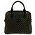 Triomphe Céline Borsa a mano Celine Macadam Trionf Leather Marrone Nero - vista 2