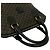 Triomphe Céline Borsa a mano Celine Macadam Trionf Leather Marrone Nero - vista 5
