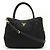 Tote Bolsa 2 em 1 de nylon Prada BR4992 Preto