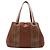 Bottega Veneta Cabat Ayers Leder Python 2-Wege Tote Bag Braun