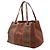 Bottega Veneta Cabat Ayers Leder Python 2-Wege Tote Bag Braun - Ansicht 2