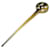 Hermès Rocaille Buffalo Horn Hair Accessory Brown