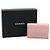 Timeless Billetera Trifold de Cuero Matelassé Chanel Rosa - vista 7