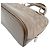 Borsa Pouch Little Alma Monogram Satin di Louis Vuitton Beige - vista 7
