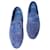 Mocasines de ante Hermès Paris Azul