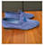 Mocasines de ante Hermès Paris Azul - vista 2