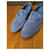 Mocasines de ante Hermès Paris Azul - vista 3