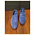 Mocasines de ante Hermès Paris Azul - vista 8