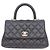 Coco Handle Borsa a Spalla Chanel No. 27 in Caviar Nero con Manico Coco