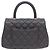Coco Handle Borsa a Spalla Chanel No. 27 in Caviar Nero con Manico Coco - vista 3