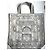 Be Dior Borsa Dior Tote Book in cotone argento - vista 3