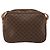 Céline Celine Vintage Macadam Canvas et Cuir Marron - vue 2
