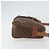 Céline Celine Vintage Macadam Canvas et Cuir Marron - vue 3
