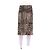 Gonna in cotone stampata Jean Paul Gaultier Multicolore