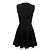 Alaïa Schwarz-weißer Wollkleid - Ansicht 2