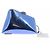 Attico Pochette blu in pelle