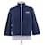 Casablanca Marinefarbener Baumwoll-Zip-Pullover Marineblau  - Ansicht 1