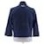 Casablanca Marinefarbener Baumwoll-Zip-Pullover Marineblau  - Ansicht 2