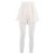 Zimmermann Short branco com pontos de bordado