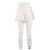 Zimmermann Short branco com pontos de bordado - vista 2