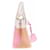 Prada Borsa "Galleria" bianca rosa e pesca Multicolore - vista 3