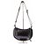 Isabel Marant Bolso 'Oskan Moon' negro de cuero - vista 2