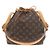 Noe Borsa a Spalla Petit Noé Monogram Louis Vuitton Marrone