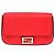 Fendi Red Leather Business Card Case