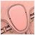 Borsa a Spalla Gucci Emily in Pelle Micro Guccissima Rosa - vista 8