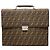 Fendi Zucca Canvas Aktentasche Braun