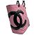 Bolso tote de la línea Cambon de Chanel Negro Rosa - vista 19