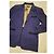 Giacca blu BYBLOS Vis a Vis Viola scuro - vista 4