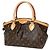Borsa Tote Tivoli PM di Louis Vuitton Marrone