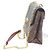 Borsa a Spalla Saint-Placide in Taurillon Noir Monogram Louis Vuitton Marrone Nero - vista 4