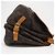 Borsa a Spalla Saumur 35 Monogramma Louis Vuitton Marrone - vista 7