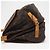 Borsa a Spalla Saumur 35 Monogramma Louis Vuitton Marrone - vista 8