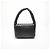 Bolsa de ombro de couro acolchoada Balenciaga Manaco Preto - vista 7