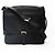 Bolsa de Ombro em Couro Saffiano Prada Preto