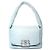 Borsa in pelle a spalla Balenciaga Monaco Blu