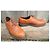 Autre Marque Richelieu King Street Scarpe Stringate in Pelle Marrone Chiaro - vista 3